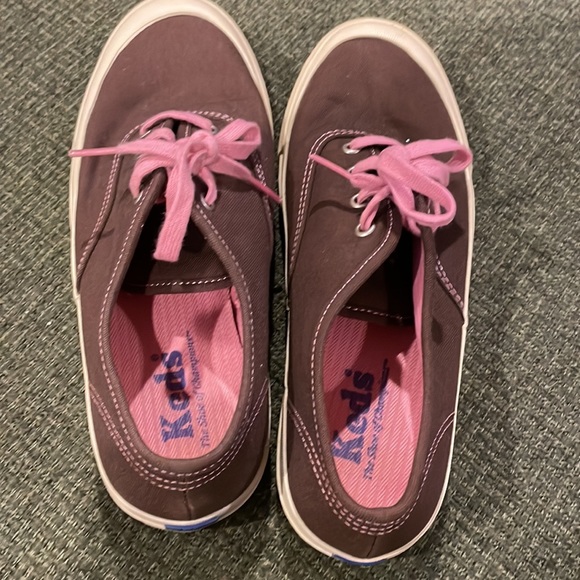 Keds brown canvas sneakers (sz 8 1/2) - Picture 2 of 9